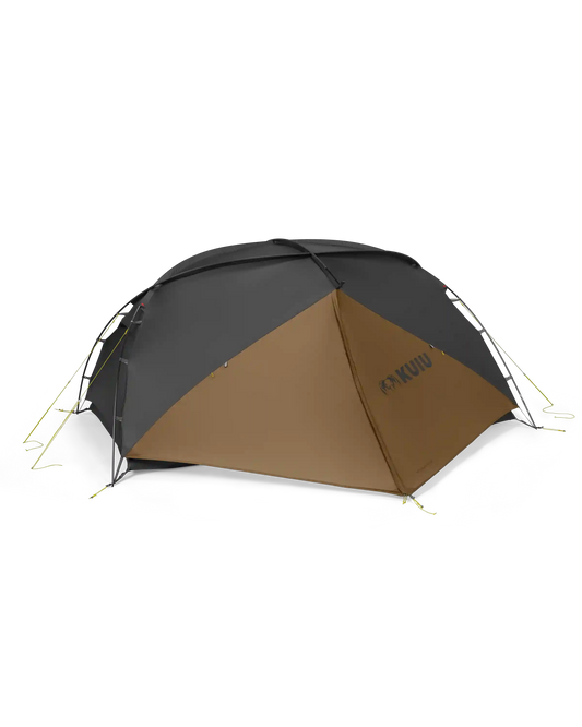Mountain Star 2 Person Tent | Gunmetal-Camel