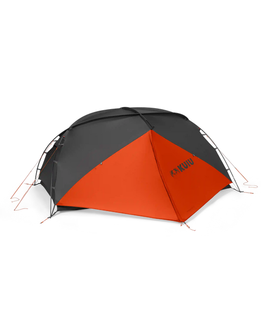 Mountain Star 2 Person Tent | Gunmetal-Orange