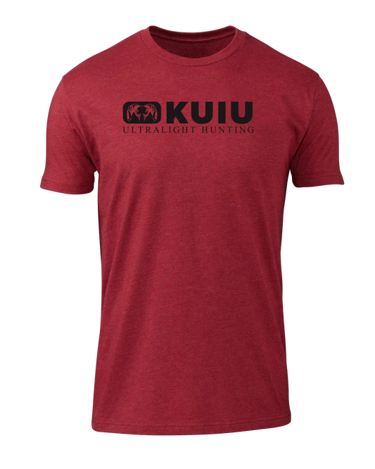 KUIU Block Logo T-Shirt | Cardinal