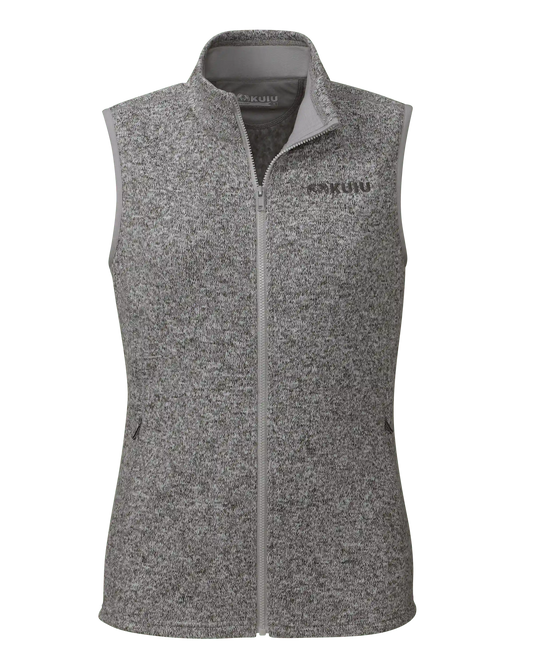 Women's Base Camp Sweater Vest | Stone White Heather