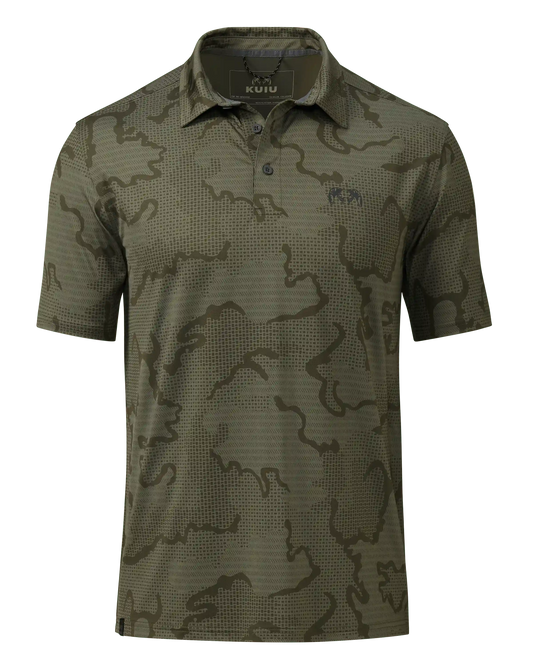 KUIU Performance Polo | Dark Sage Tonal
