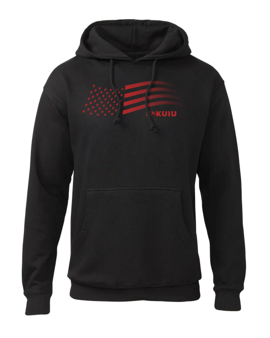 KUIU Flag Hoodie | Black