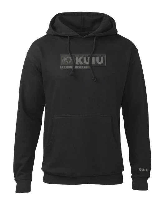 Outlet KUIU Here to Hunt Gritstone Hoodie | Black