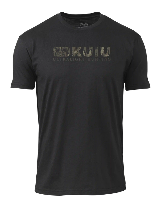 KUIU Veros Block Logo T-Shirt | Black