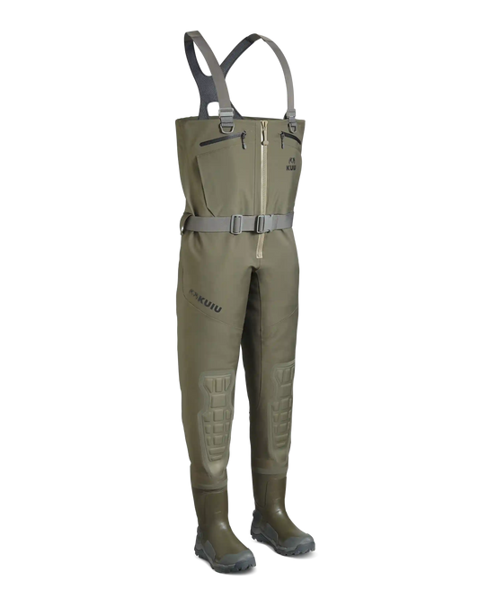 KUIU PRO HD Flex Zip Wader | Ash