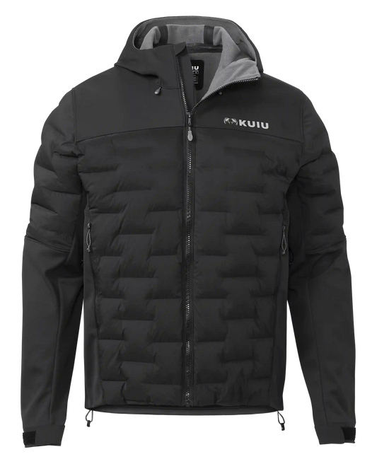 Axis Thermal Hybrid Hooded Jacket | Carbon
