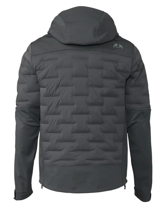 Axis Thermal Hybrid Hooded Jacket | Gunmetal