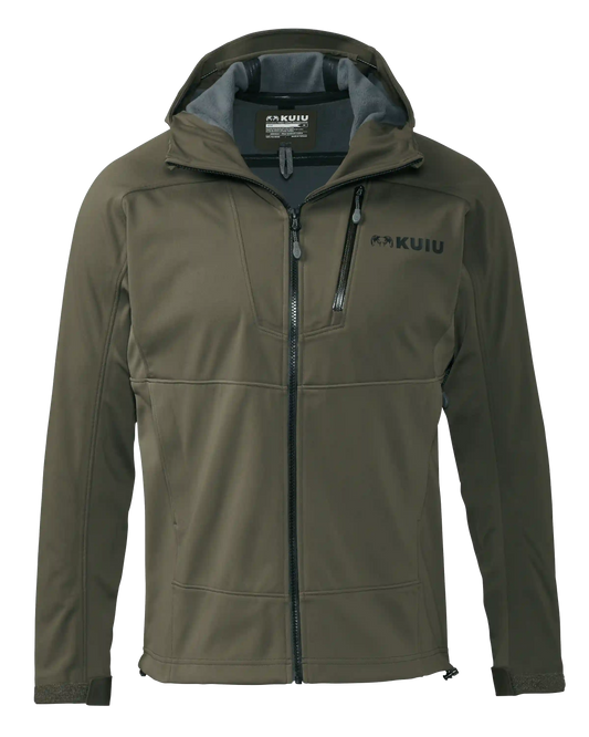 Axis Hybrid Hooded Jacket | Ash