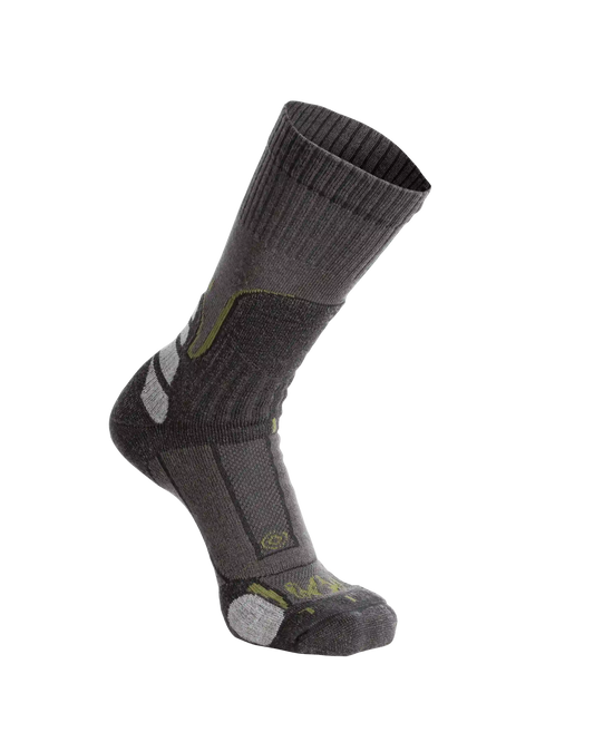 ULTRA Merino Midweight Mountain Sock | Grey Green