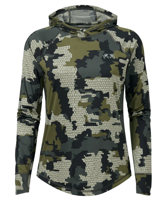 Women's Gila LS Hoodie | Verde